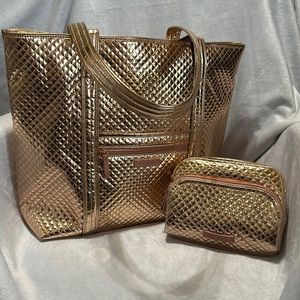 Vera Bradley tote and pouch
